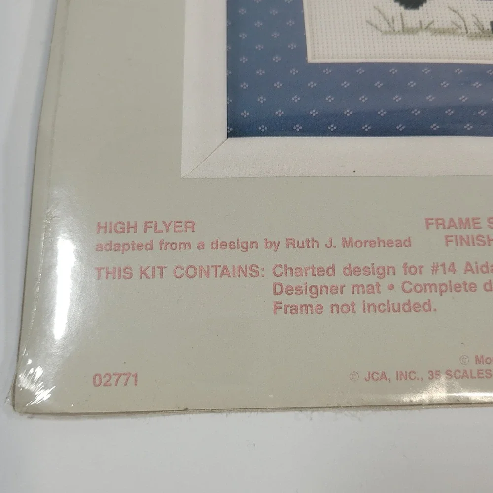 Weekenders High Flyer‎ Counted Cross Stitch Kit 02771 Ruth J Morehead Vintage